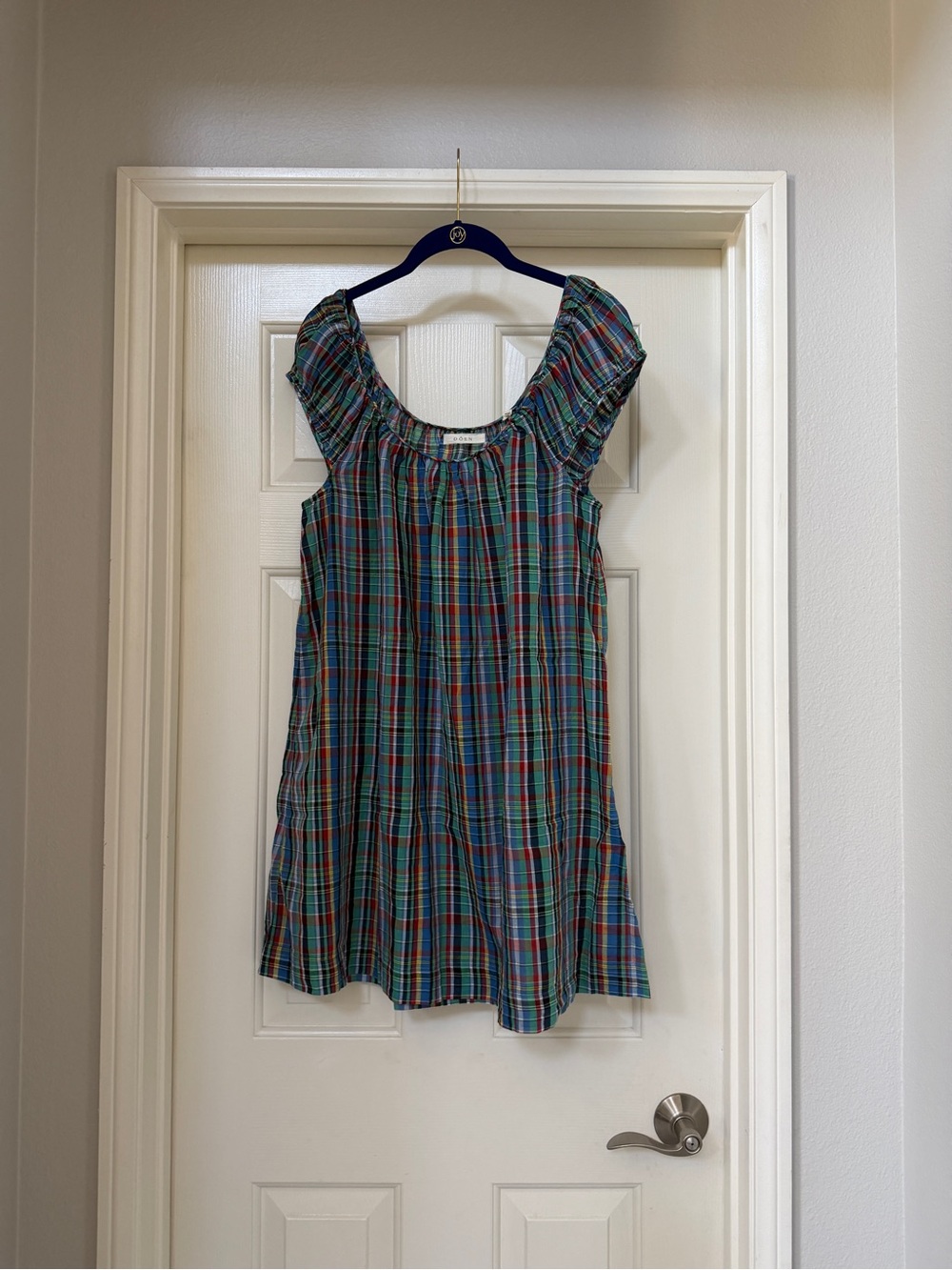 Dôen Faye Alderbrook Plaid Dress - new Doen mini farm